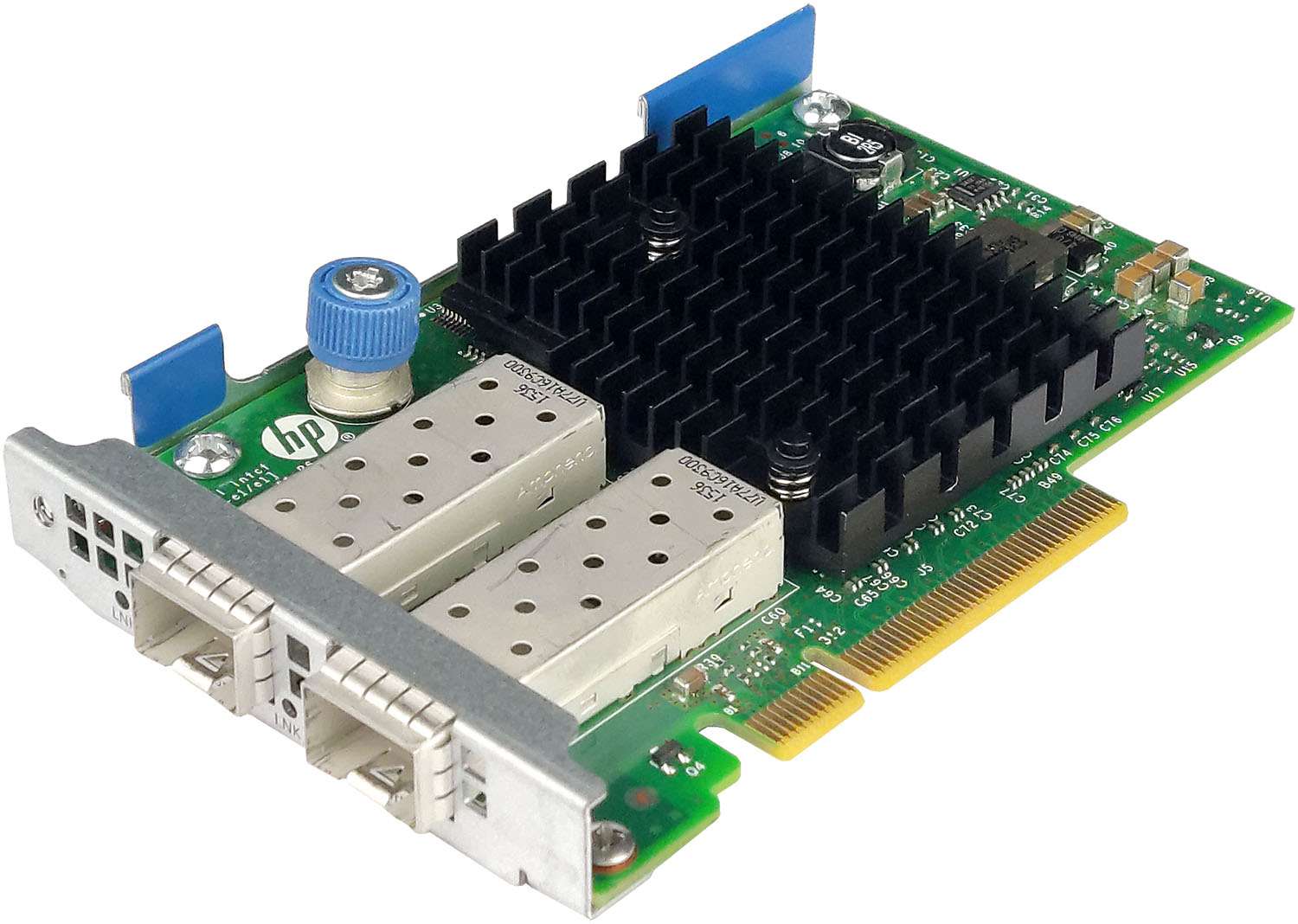 HP Dual port 560FLR SFP+ 10Gb (X520-DA2) - 105216 купить в Минске